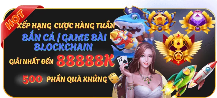 Biểu ngữ hoàn trả tiền cược thể thao hàng tuần